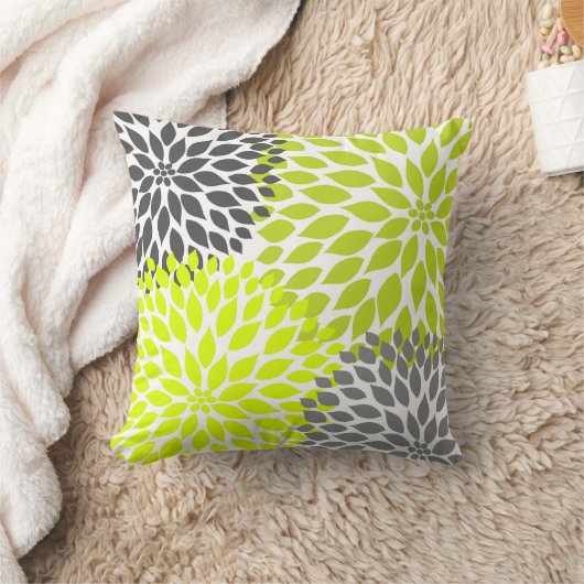 チャートレーズグリーングレーダリアモダンデコールソファ枕 クッション (ブランケット)