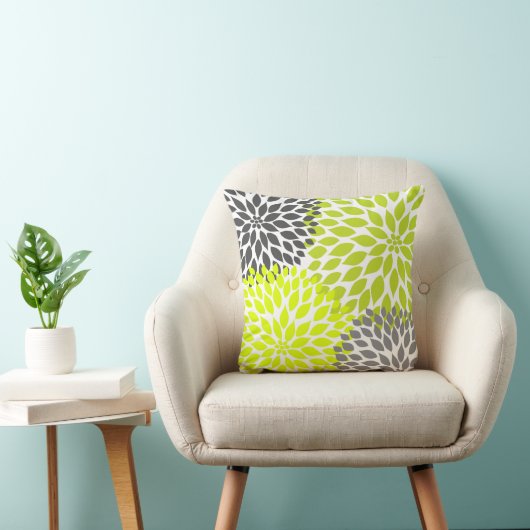 チャートレーズグリーングレーダリアモダンデコールソファ枕 クッション (椅子)