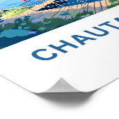 チャートークレイクニューヨークトラベルプリント ポスター (角)