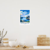 チャートークレイクニューヨークトラベルプリント ポスター (キッチン)