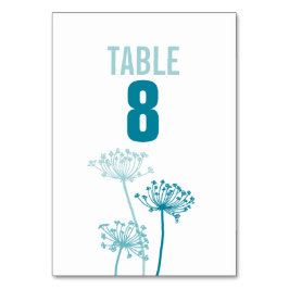 チャート結婚フラワーの表番号 テーブルナンバー