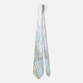 チャート航海のフォートピアスフロリダコンティアム ネクタイ (正面)