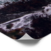 チャーニングパシフィック海プリント ポスター (角)