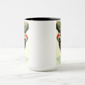 チャープ&コーヒー：初期の鳥のためのマグカップ マグカップ (中央)