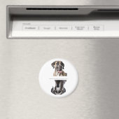 チャーミングなダンカラーのグレートデンマグネット（食器洗浄機用） マグネット (インサイチュ (食洗機))