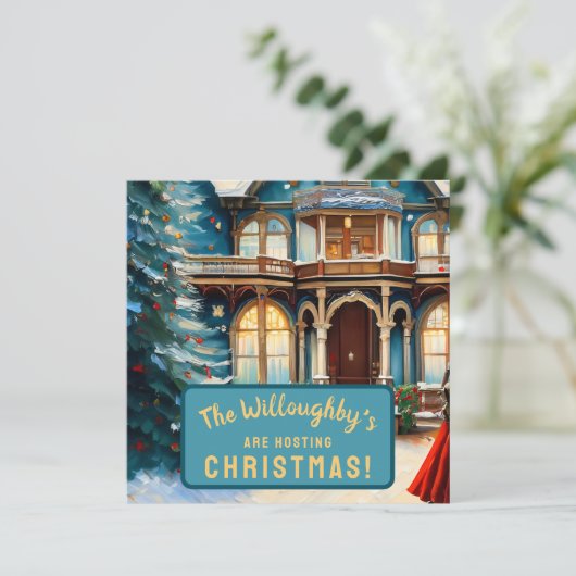 チャーミングなベッドアンドブレックファスト ヴィクトリアンハウス クリスマス セーブザデート (スタンド正面)