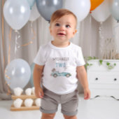 チャーミングなレースカーの誕生日 トドラーTシャツ