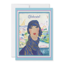 チャーミングなヴィンテージアートデコの女性パーティー