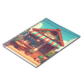 チャーミングな中小企業のアニメアート ノスタルジックな90年代 ノートブック (左側)