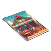 チャーミングな中小企業アニメアート ノスタルジック90年代 ノートブック (右側)