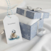 チャーミングな水彩画のセイラップのカスタム ギフトタグ