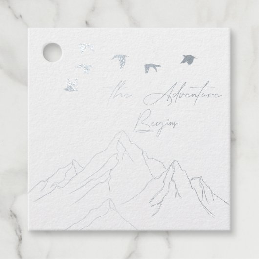 チャーミングな自然の冒険が始まる ホイル いいね タグ (正面)