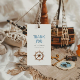 チャーミングな航海の誕生日 ギフトタグ