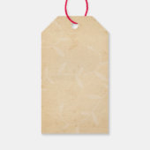 チャーミングな里山の自然をテーマにしたサンキュータグ ギフトタグ (裏面)