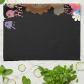 チャーミングな『Flora and Fauna ハクナ・マタタ』ベイビーライオン キッチンタオル (折り畳み)