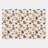 チャーミングドッグスディライト ラッピングペーパーシート (正面3)