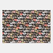 チャーミングドッグスディライト ラッピングペーパーシート (正面2)