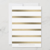 チャーミングドット 偽箔 卒業発表 案内状 (裏面)