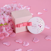 チャーミング ワイルドフラワー ルビーローズ ブライダルシャワー フェイバータグ