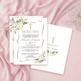 チャームインビタシオンデバウティゾコンフローレスバプテスマ 招待状