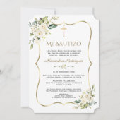 チャームインビタシオンデバウティゾコンフローレスバプテスマ 招待状 (正面)