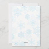 チャームキッド私の最初のクリスマスキットンサンタポインセチア シーズンカード (裏面)