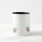 チャームクリスマスのリース マグカップ (中央)