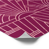 チャームクーパー素晴らしギャツビー結婚の歓迎サイン ポスター (角)