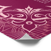 チャームクーパー素晴らし・ギャツビー結婚のシーティングチャート ポスター (角)