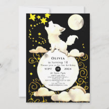 チャームシンプルウルフ誕生日