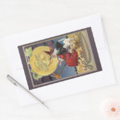 チャームズオブウィッチングアワーハロウィーンヴィンテージ 長方形シール (封筒)