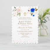 チャームツインズピンクブルーフラワーズプライマーアイニートバウティゾ 招待状 (スタンド正面)