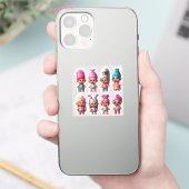 チャームトロールスタイリッシュ:電話の仲間 シール (スマートフォン)