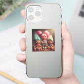 チャームトロールスタイリッシュ:電話の仲間 シール (スマートフォン)