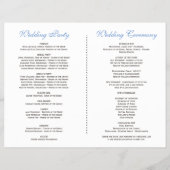 チャームネイビーブルー赤面花開花プログラム チラシ (裏面)