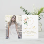 チャームピンク赤面花金ゴールド セーブザデート (スタンド正面)