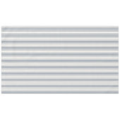 チャームフランスのファームハウスブルーストライプのとホワイト テーブルクロス (正面(横))