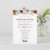 チャームブルガンディマルサラフローラリハーサルディナー 招待状 (スタンド正面)