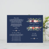 チャームブルゴーニュフローラフレームダークブループログラム (スタンド正面)