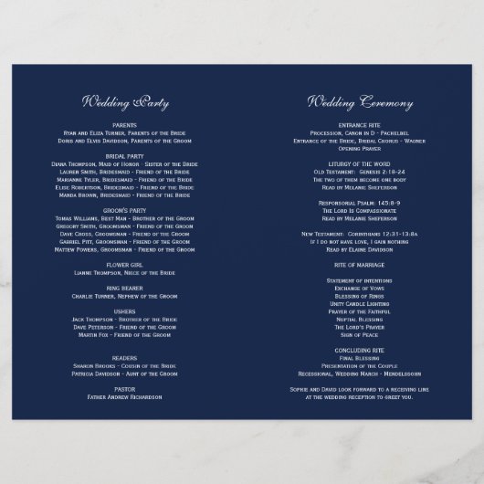 チャームブルゴーニュフローラフレームダークブループログラム (裏面)