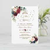 チャームブルゴーニュフローラ金ゴールドミスカインスキンセアニラ 招待状 (スタンド正面)