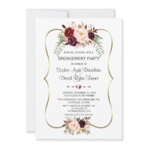 チャームブルゴーニュ赤面フローラ金ゴールド婚約