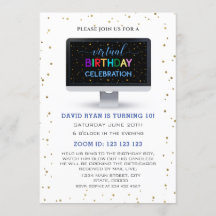 チャームボーイカラフル仮想誕生祝い