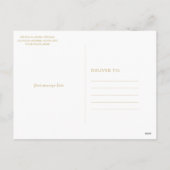 チャームメリークリスマスフェアリー家族の写真 シーズンポストカード (裏面)