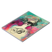 チャームモノグラム ノートブック (左側)