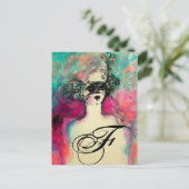 チャームモノグラム ポストカード (スタンド正面)