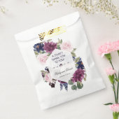 チャームラベンダーパープルフローラ開花ありがとう フェイバーバッグ (封をした状態)