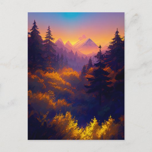 チャーム夕べ ポストカード (正面)