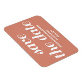 チャーム日付マグネットの保存(オレンジ) マグネット (右側)