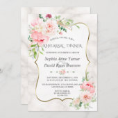 チャーム春ガーデンフローラ開花リハーサルディナー 招待状 (正面/裏面)